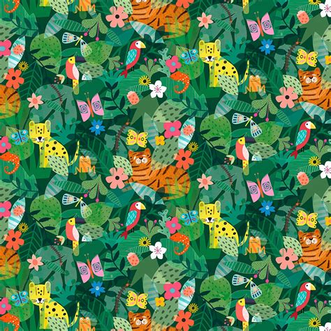 Tissu Dashwood Save The Jungle La Boutik Cr Ative De Rives