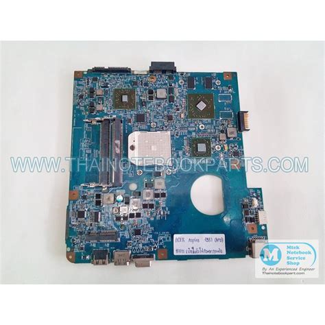 เมนบอร์ดโน๊ตบุ๊คเสีย Acer Aspire 4551 Amd 484hd01021 Mainboard Parts ใช้เป็นอะไหล่ในการซ่อม