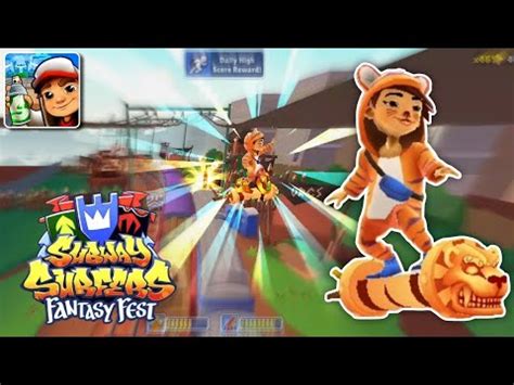 Subway Surfers Fantasy Fest 2023 Rawr Bundle And Lunar Tiger Board