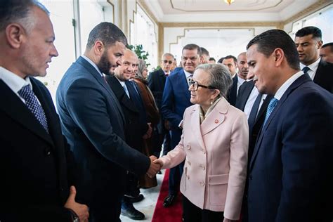 Abdelhamid Dbeibah reçu par Najla Bouden PHOTOS Réalités Magazine