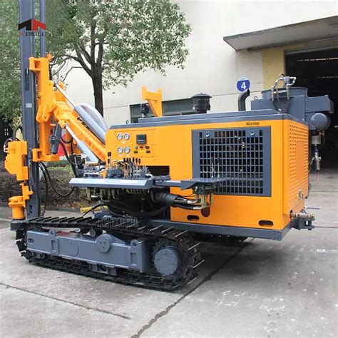 Light Dth Rotary Drilling Rig Small Hydraulic Type Drilling Machine For