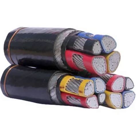 Xlpe Black Polycab Armoured Cables Conductor Stranding Aluminium