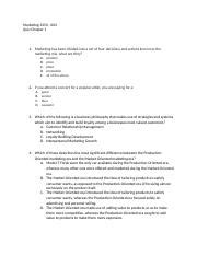 Group Questions Docx Marketing Quiz Chapter