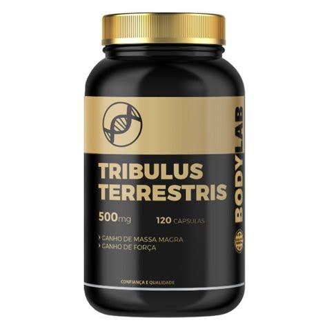 Tribulus Terrestris 500mg 120 Doses 40 Saponinas Bodylab Farma