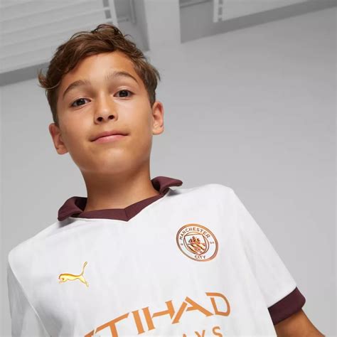 Camisa Puma Mcfc Away Jersey Replica Jr Teamsports Pt