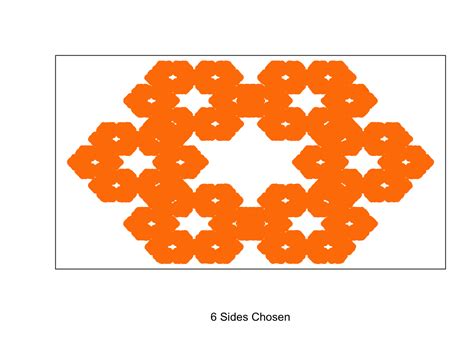 recursive shape fractal generator