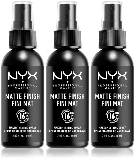 Makeup Setting Spray Set - NYX Professional Makeup Matte Finish Long