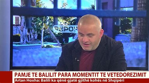 Gazetari I Report Tv Artan Hoxha Ja Si E Takova Klement Balilin Youtube