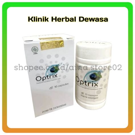 Jual Optrix Asli Original Obat Mata Katarak Glaukoma Silinder Minus