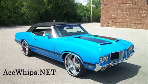 1971 Oldsmobile 442 Cutlass Convertible On 22 Forgiato 5 Star Wheels Brushed Chevys And More