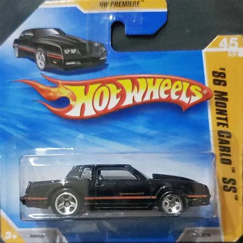 Hot Wheels Premiere 86 Monte Carlo SS Universo Hot Wheels