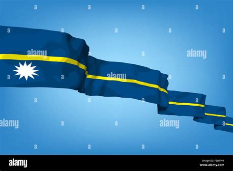 Bandera Blanca De Nauru Im Genes Vectoriales De Stock Alamy