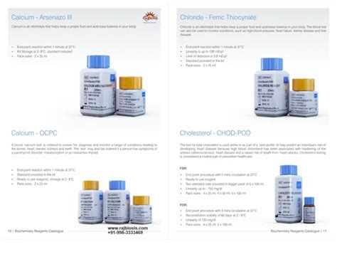 Meril Calcium Ocpc Biochemistry Reagents X Ml For Clinical Model