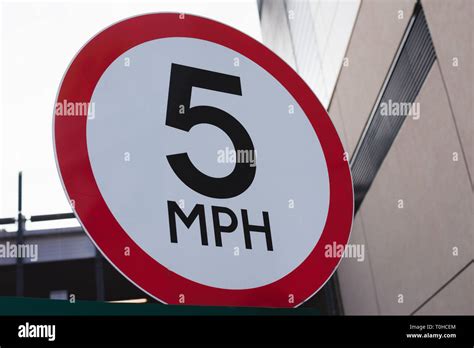 5mph One Way System In Operation Road Signs Stock Photo 54 Off