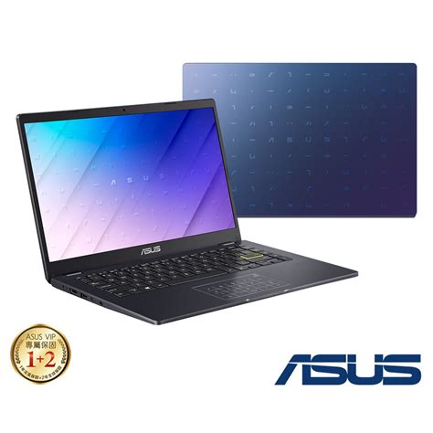 Asus E410ma 14吋筆電 N40204g128g Emmcwin 10 Home Slaptop夢想藍 文書筆電