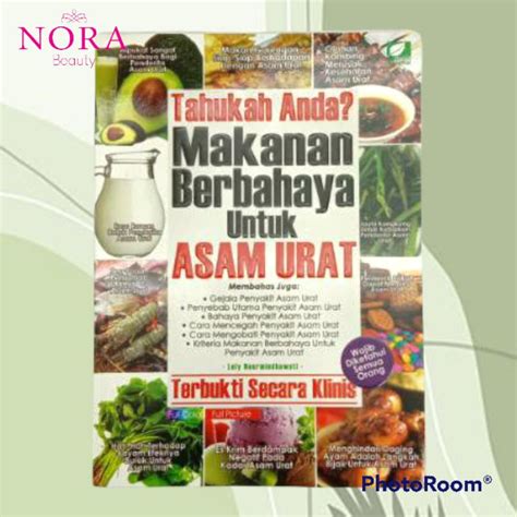 Jual Buku Tahukah Anda Makanan Berbahaya Untuk Asam Urat Murah