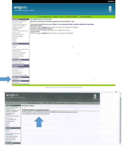 Solicitud título de grado y certificado académico personal