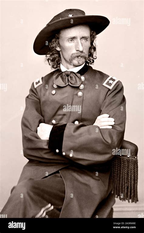 George Armstrong Custer 1839 1876 Was A United States Army Officer And Cavalry Commander In