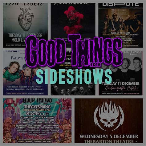 Good Things Festival Sideshows Announced Heavy Magazine