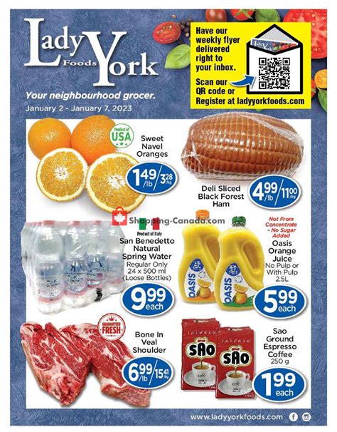 Lady York Foods Canada Flyer Special Offer January January