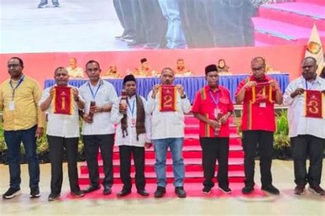 Lima Cagub Papua Barat Daya Jalani Debat Publik Perdana