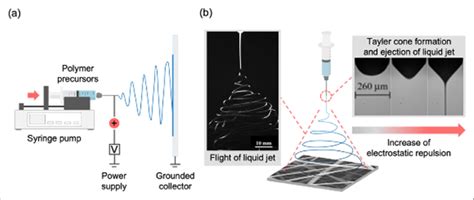 A Schematic Illustration Of General Electrospinning Setup And