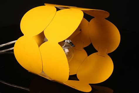 Retro Lival keltainen valaisin / Retro Lival yellow hanging lamp ...