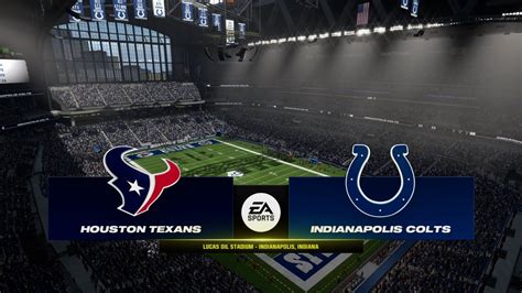 Madden Predictions Nfl Week Houston Texans At Indianapolis Colts