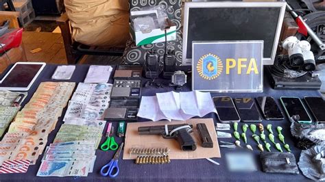 La PFA desbarató un búnker de drogas en Pilar Argentina gob ar