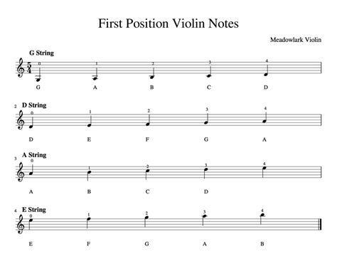 60 Easy Songs for Violin (With Real Sheet Music) — Meadowlark Violin Studio