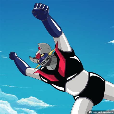 Mazinger Z Is About To Fly For The 1st Time By Vectormz On Deviantart