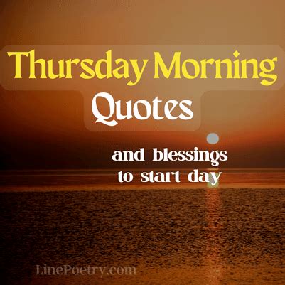 Thursday Morning Quotes And Blessings To Start Day