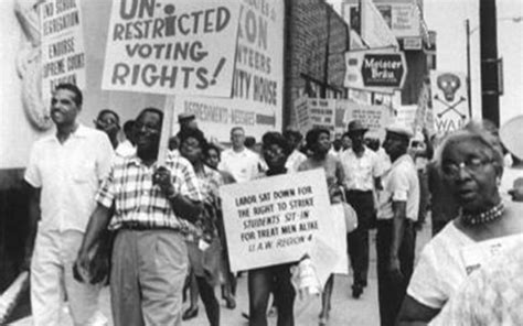 Protesting The Right To Vote University Of Michigan Human Rights