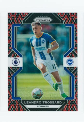 2022 23 Leandro Trossard Panini Prizm Premier League Snakeskin Brighton