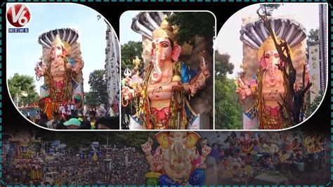 Khairatabad Ganesh Visuals Khairatabad Ganesh Nimajjanam 2023 V6