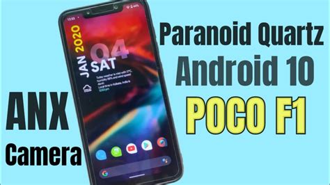 Paranoid Android Quartz On Poco F Review And Installation Youtube