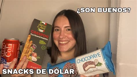 Probando Snacks De 1 Dolar O Menos Waldos Mx Youtube