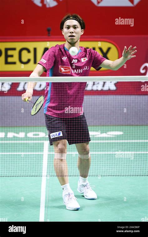 Jakarta Indonesia 5th June 2024 Kodai Naraoka JPN Badminton