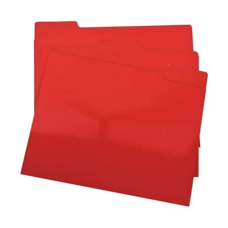 Red File Folders - Walmart.com