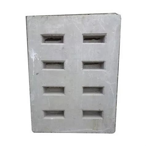 Gray Steel Fiber Reinforced Concrete Rcc Grating Cover For