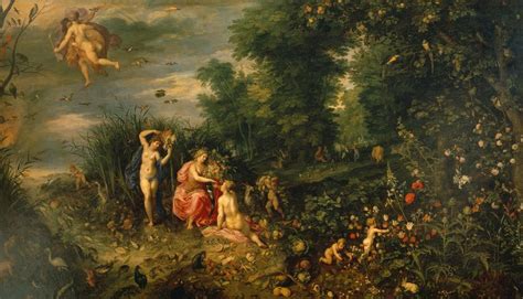 Wandbild Jan Brueghel der Ältere vier Elemente