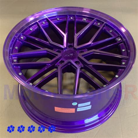 Xxr 571 Wheels 20x9 105 35 Purple Staggered 5x1143 Fit Infiniti G35