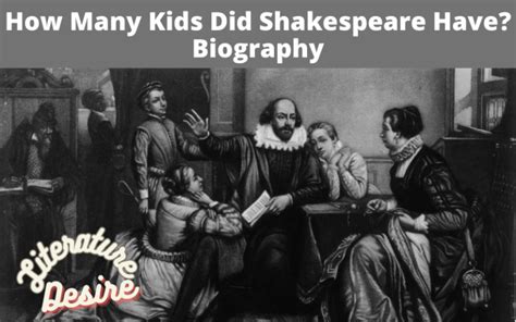 How Many Kids Did Shakespeare Have? - Literature Desire