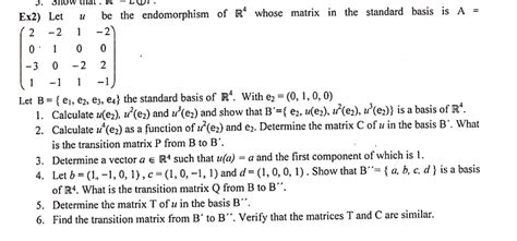 University Linear Algebra Matrix And Vector Space How To Check If 2