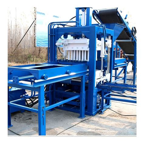 Vibrated Holland Block Moulding Making Machine Qt Color Paver