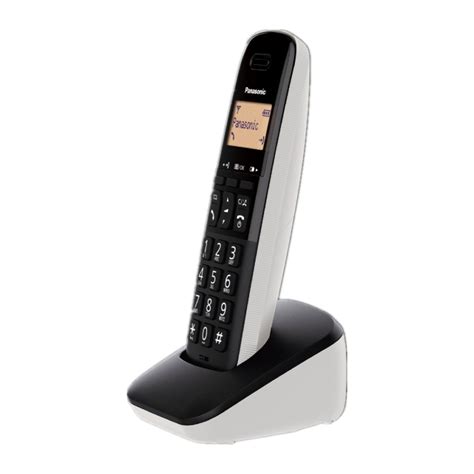 Panasonic Digital Cordless Phone With Nuisance Call Block White KX