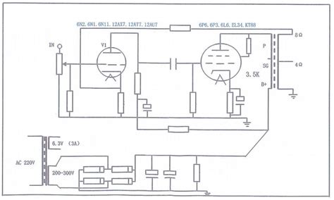 Tube Se 6l6 El34 Kt88 Amplifier Stereo Pcb Ebay