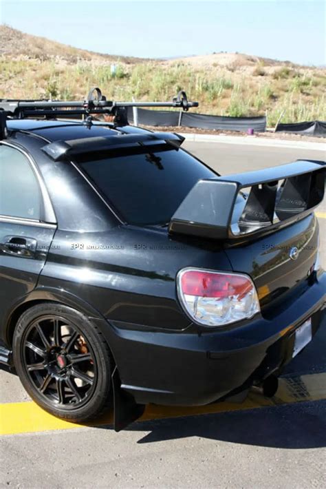 For Subaru Impreza Gda Gdb Gdc Gd Stii Style Roof Spoiler Wing Lip