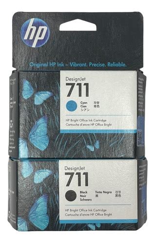 Cartuchos Kit X2 Hp 711 N 80ml 711 Cian Originales Envío gratis