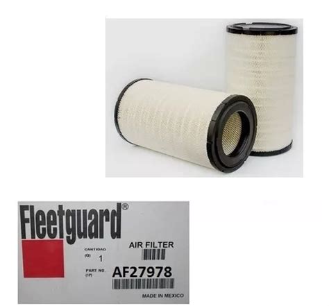 Filtro Ar Fleetguard Prim Rio Af Jx Ford Vw Parcelamento Sem Juros